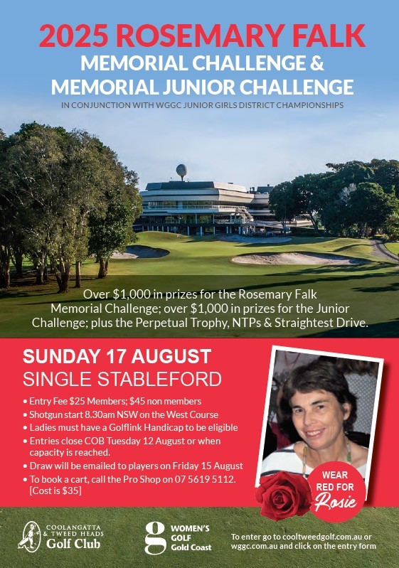 2025 CTHGC Rosemary Falk Memorial