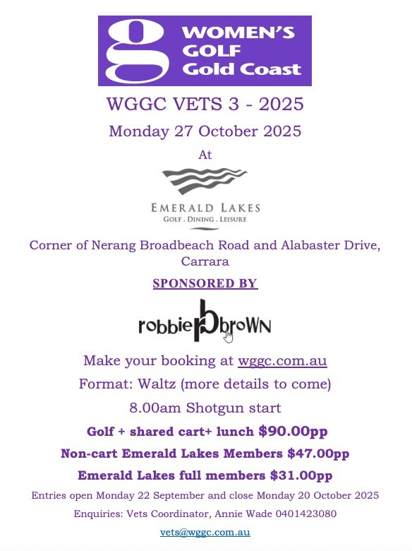 VETS  Emerald Lakes - Oct 27