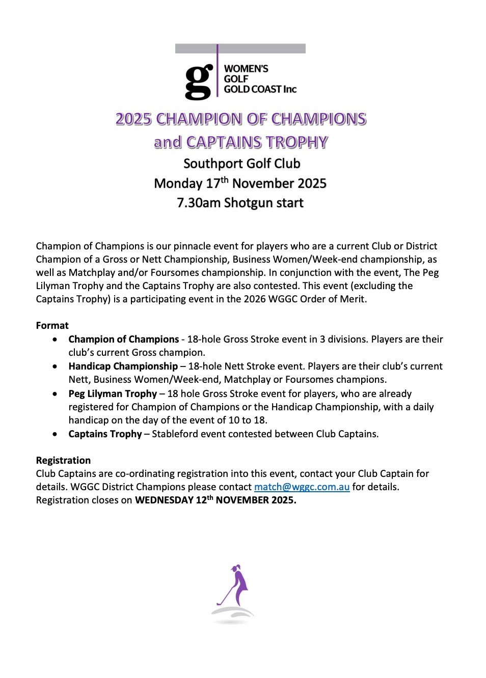 2025 Champion Of Champions Nov 17